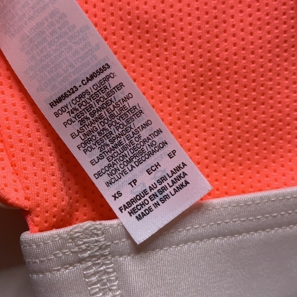 Nike Indy Light bra coral and sand Camo Strappy racerback sports bra nwt - Picture 6 of 7